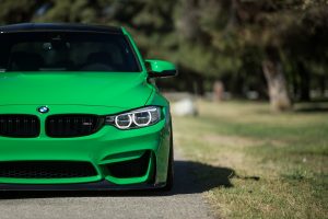 Green BMW Sports Car For Sale