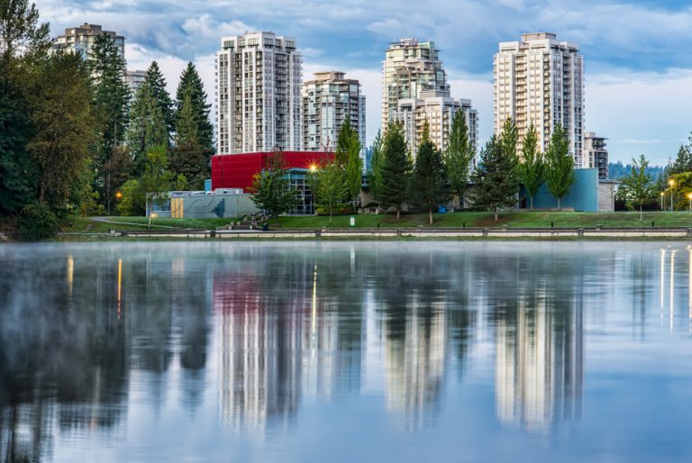 Lafarge Lake in Coquitlam