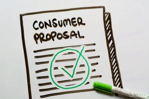 consumer proposal on your credit history